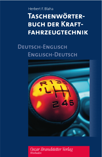 Taschenwörterbuch der Kraftfahrzeugtechnik