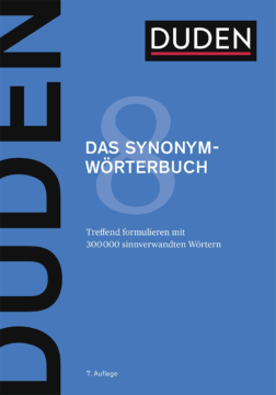 Das Synonymwörterbuch - Dudenredaktion
