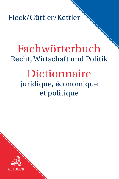 Wörterbuch Recht, Wirtschaft und Politik