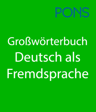 PONS: Unabridged German Dictionary Cover